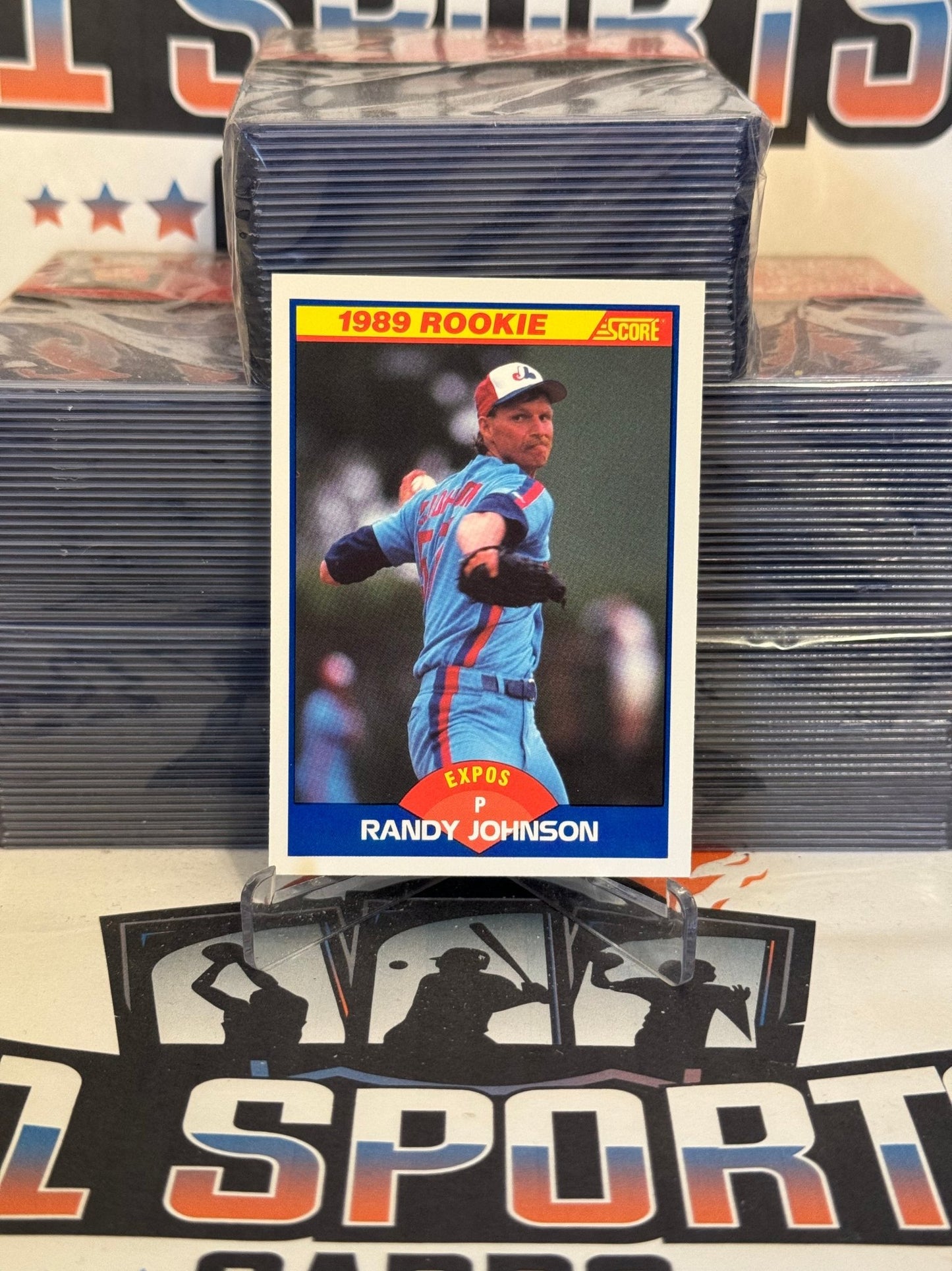 1989 Score Randy Johnson Rookie #645