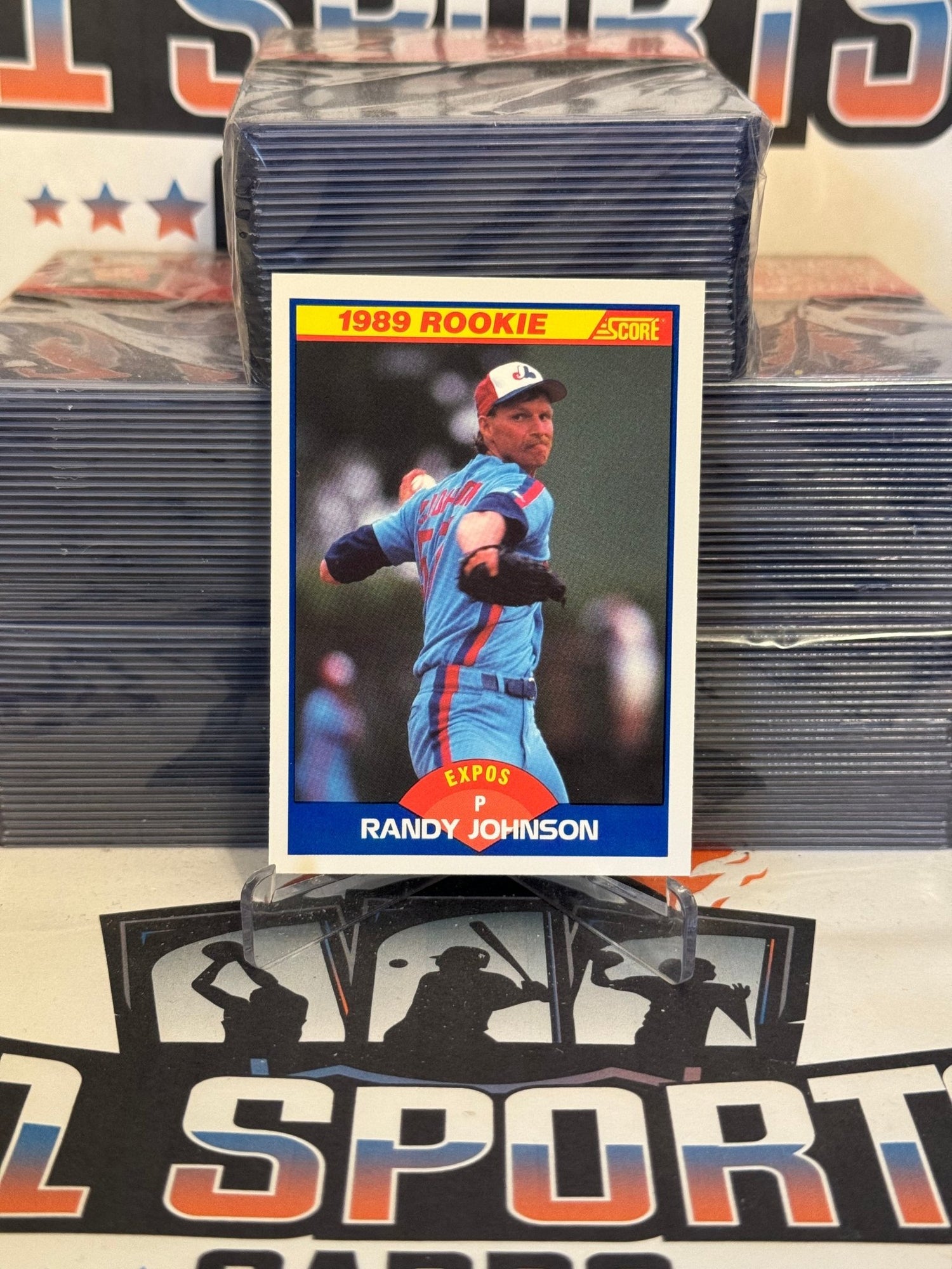 1989 Score Randy Johnson Rookie #645