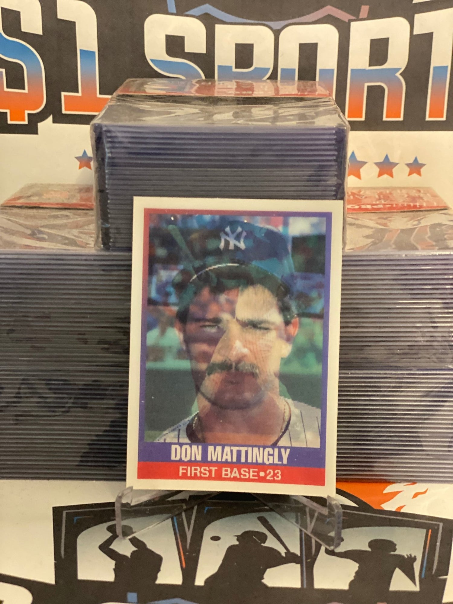 1989 Sportflics Don Mattingly #23