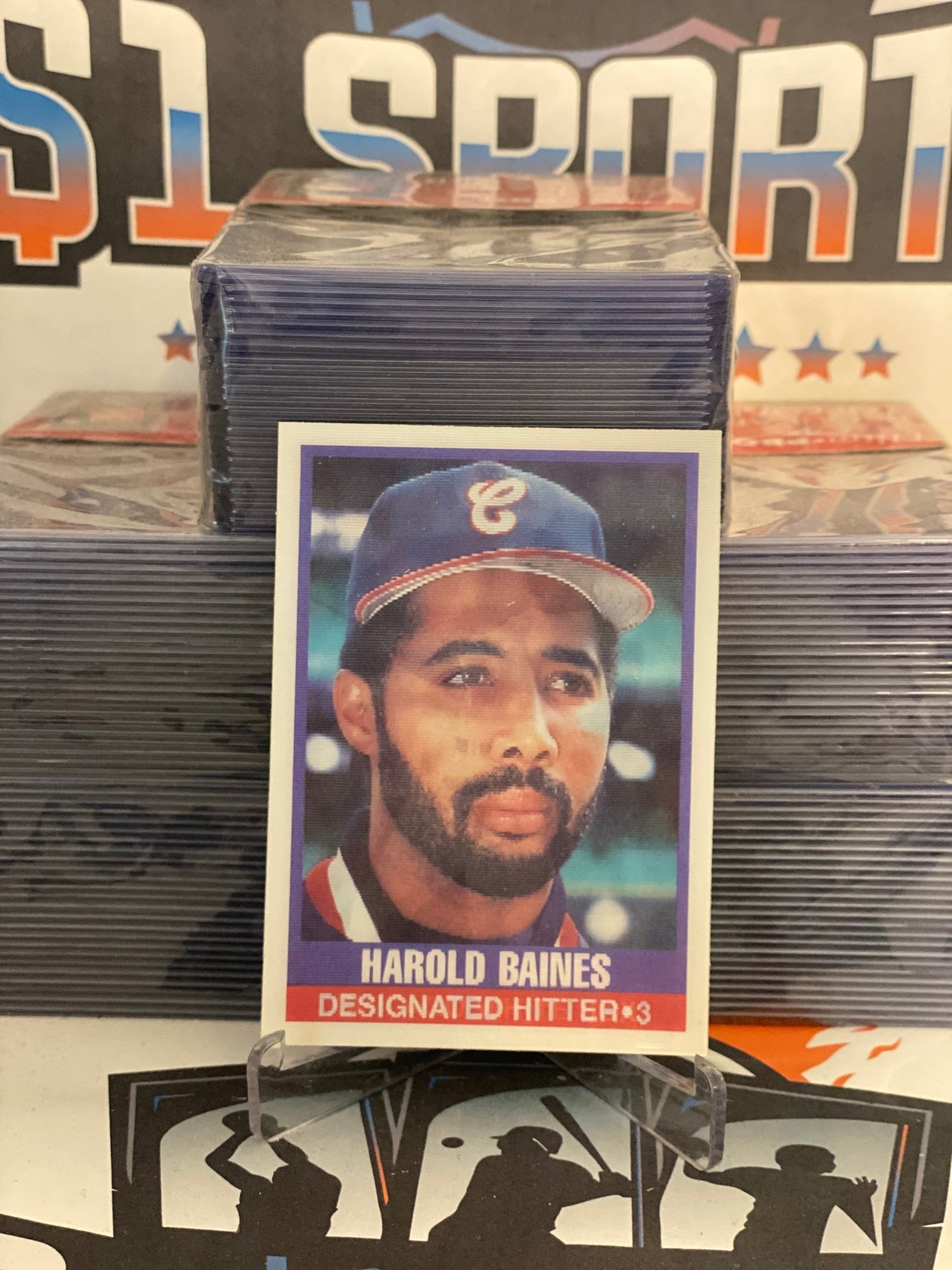 1989 Sportflics Harold Baines #3