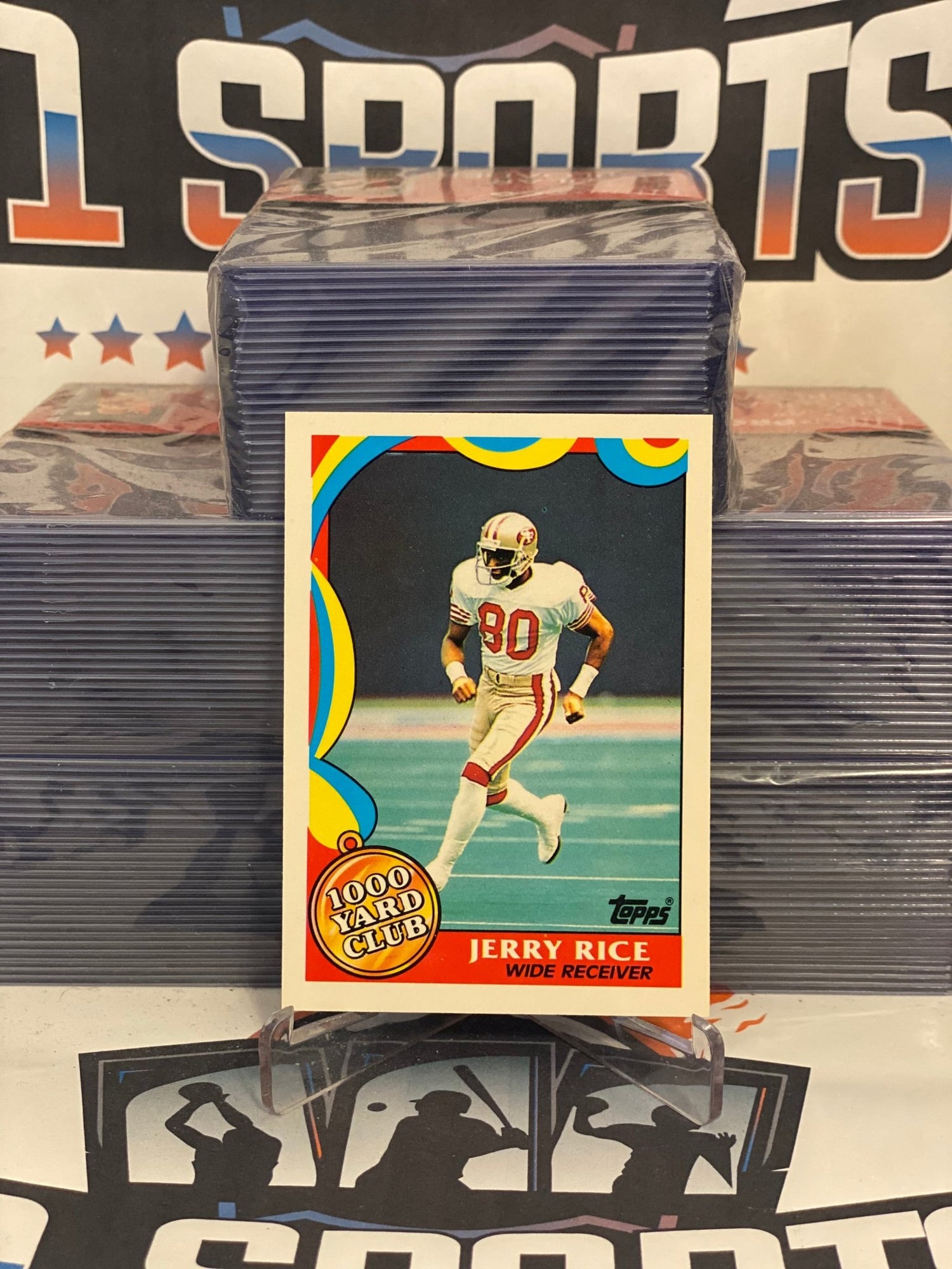 1989 Topps (1,000 Yard Club) Jerry Rice #5