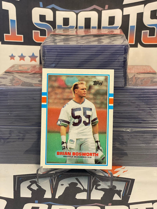 1989 Topps (2nd Year) Brian Bosworth #192