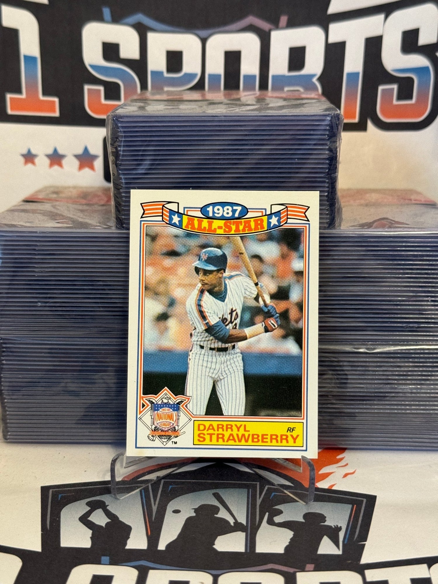 1989 Topps (All-Star) Darryl Strawberry #19