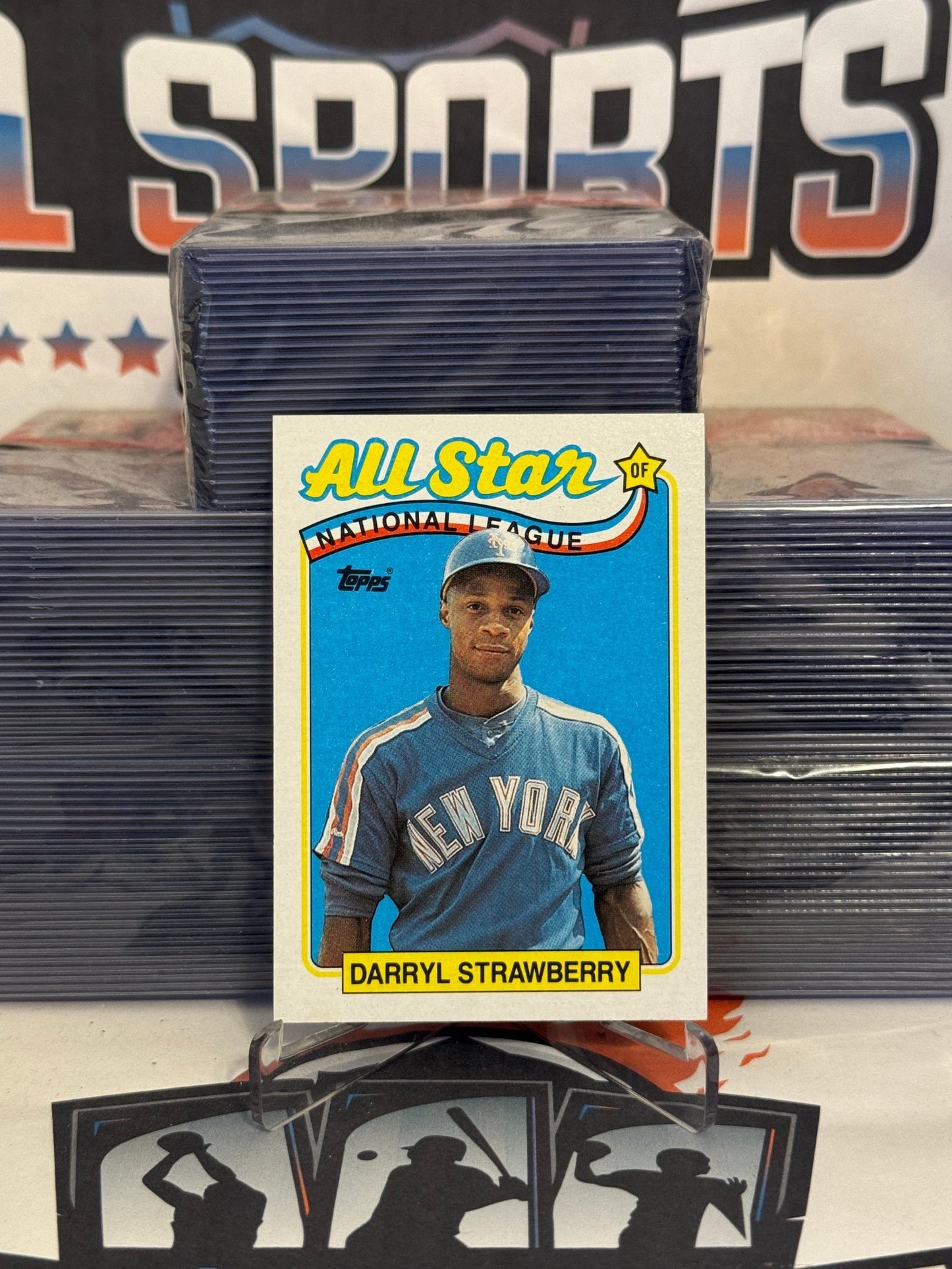 1989 Topps (All-Star) Darryl Strawberry #390