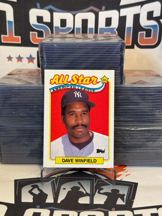 1989 Topps (All-Star) Dave Winfield #407