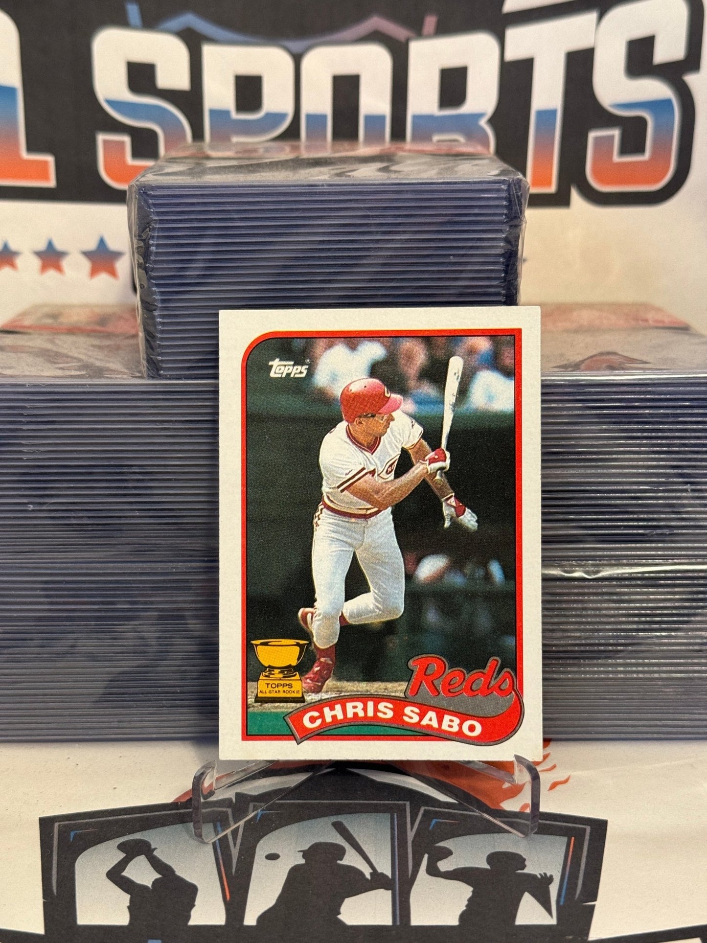 1989 Topps Chris Sabo Rookie #490