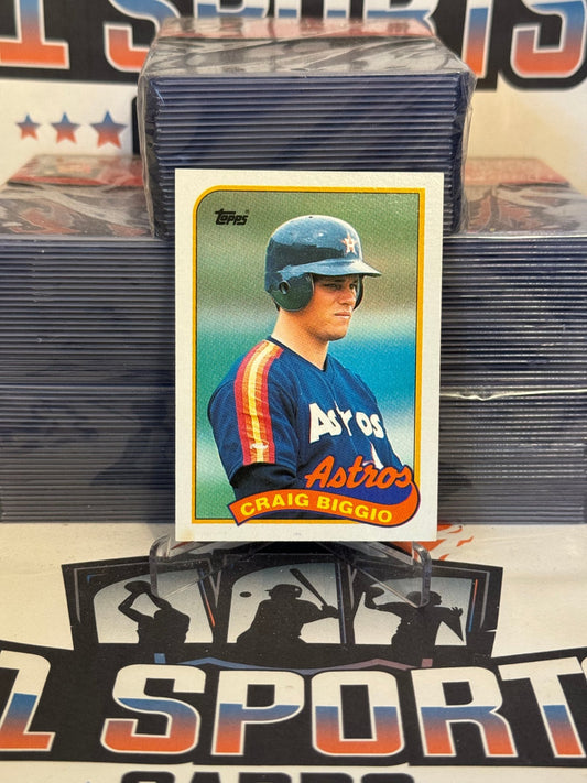 1989 Topps Craig Biggio Rookie #49