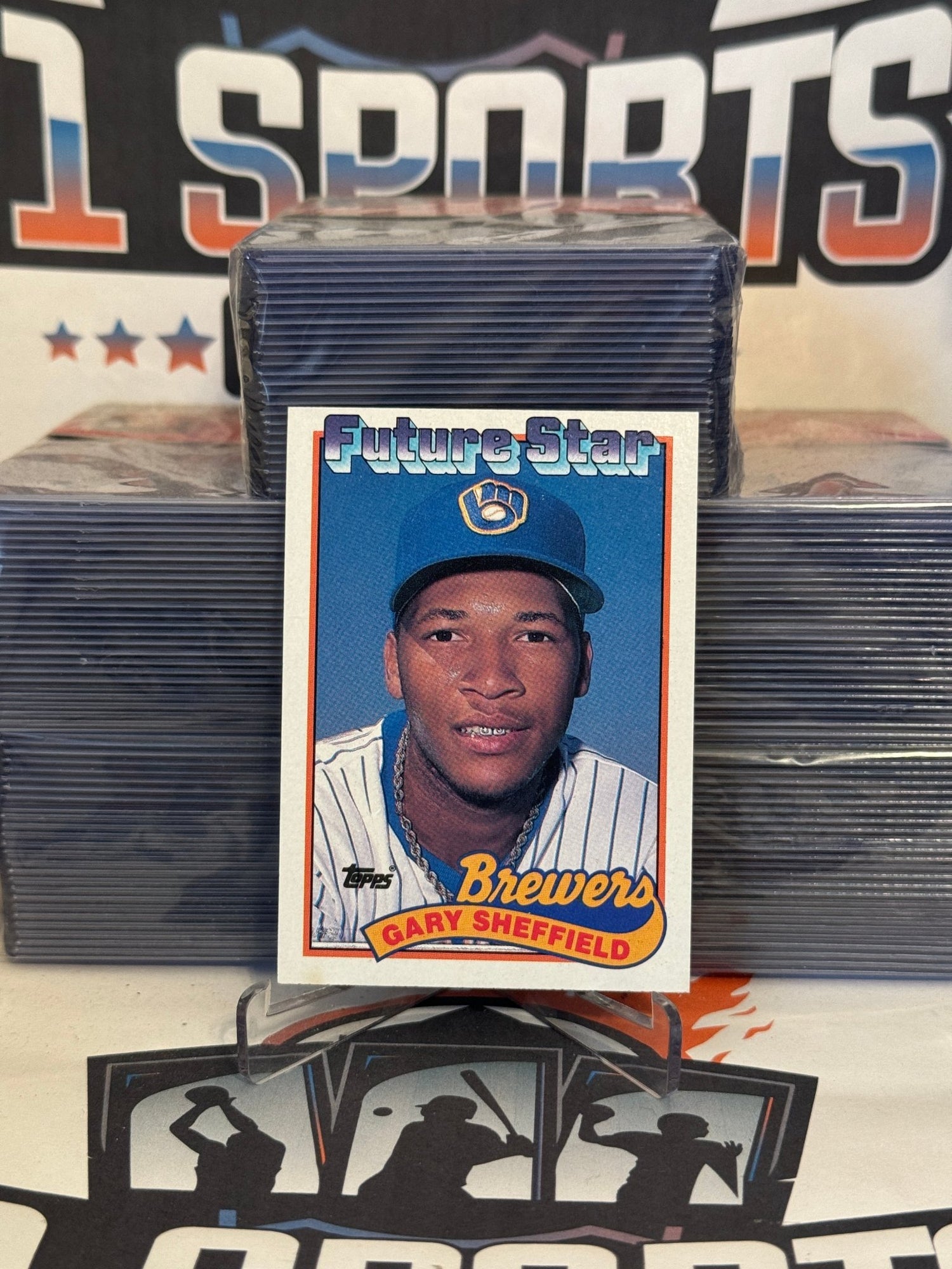 1989 Topps (Future Stars) Gary Sheffield Rookie #343