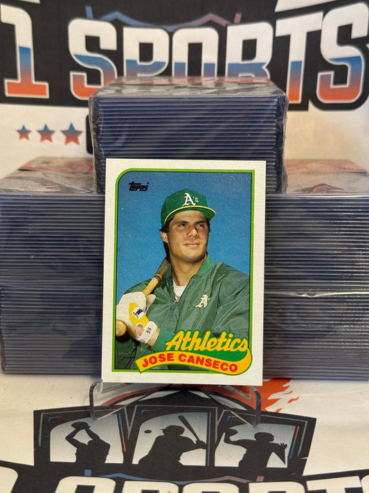 1989 Topps Jose Canseco #500