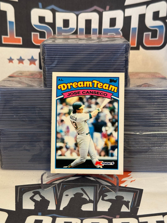 1989 Topps (Kmart Dream Team) Jose Canseco #18