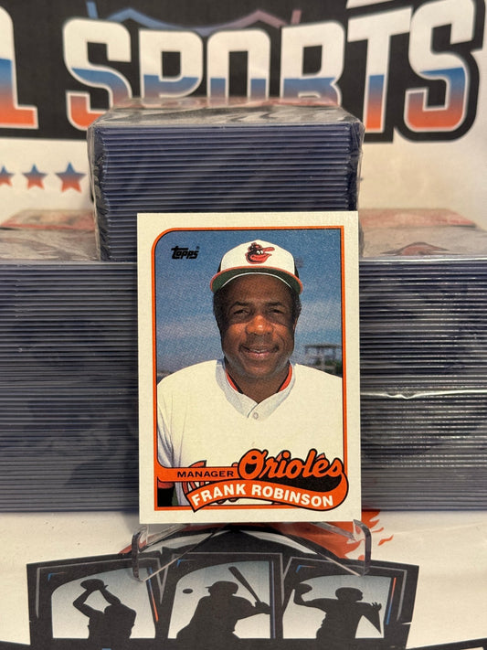 1989 Topps (Manager) Frank Robinson #774