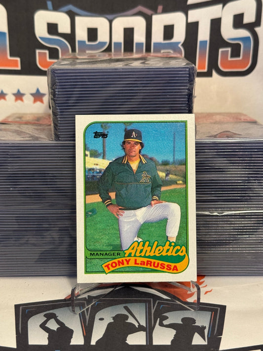 1989 Topps (Manager) Tony LaRussa #224