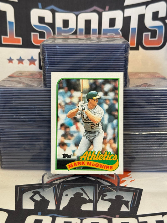 1989 Topps Mark McGwire #70