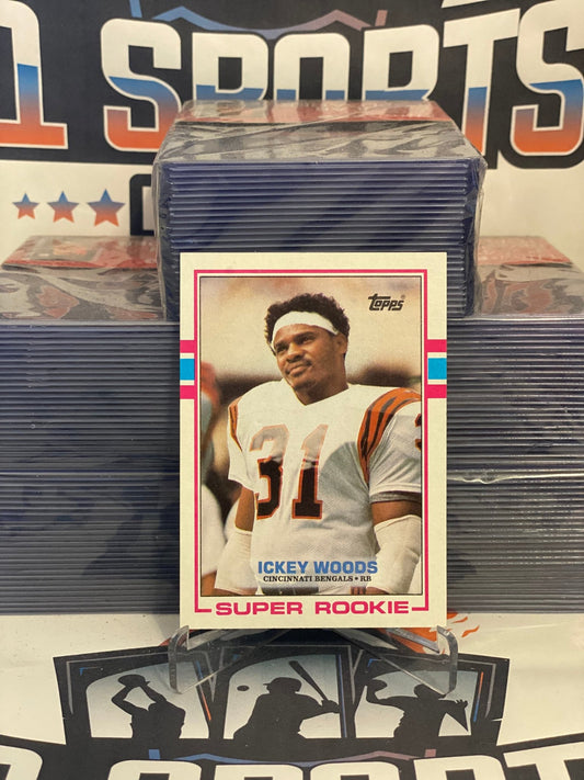 1989 Topps (Super Rookie) Ickey Woods #27