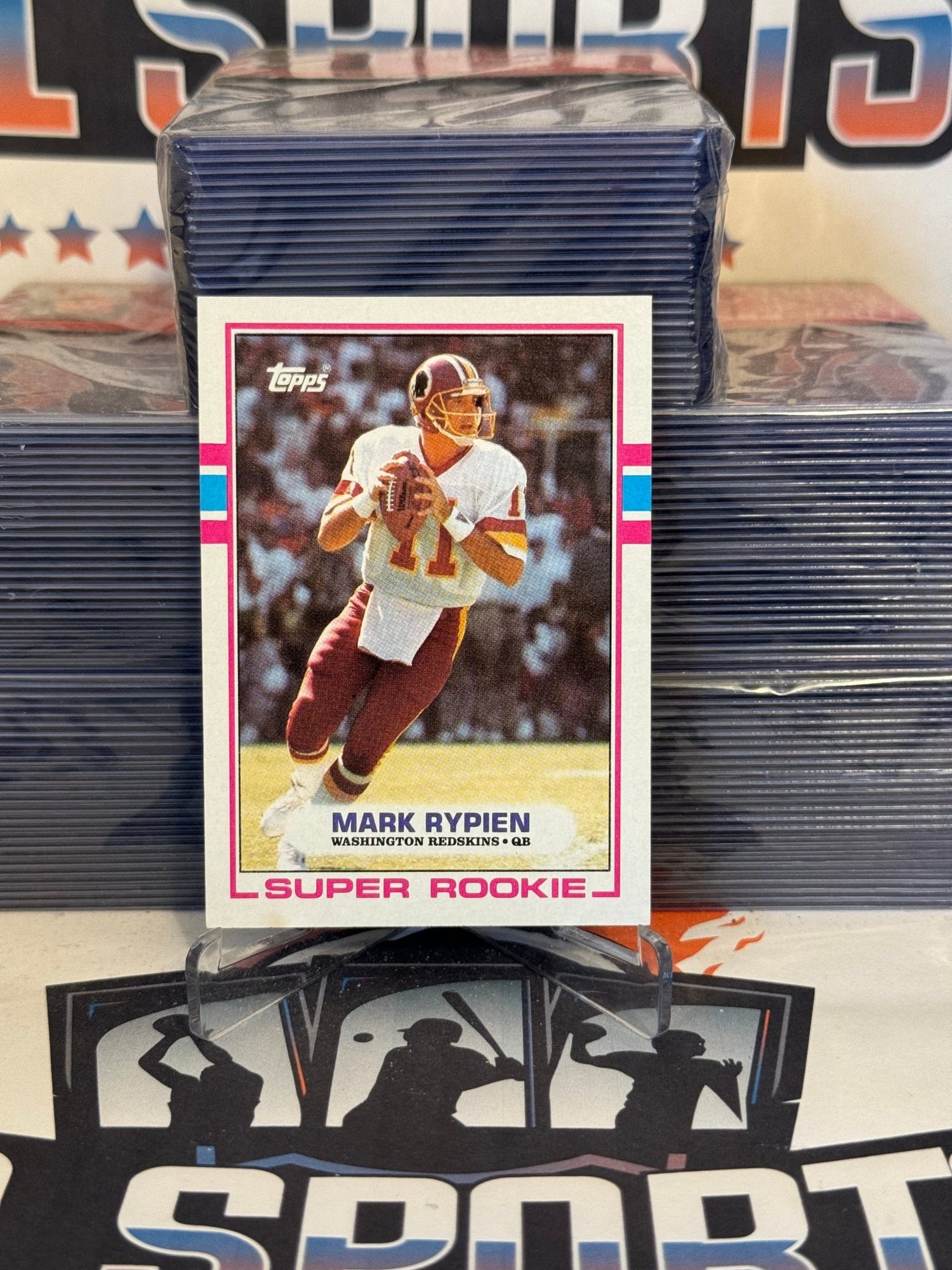 1989 Topps (Super Rookie) Mark Rypien #253