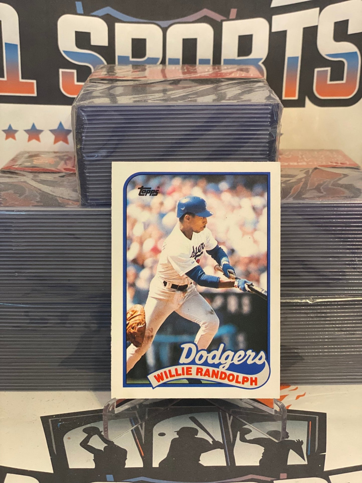 1989 Topps Traded (Dodgers Debut) Willie Randolph #100T