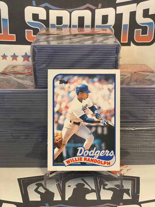 1989 Topps Traded (Dodgers Debut) Willie Randolph #100T