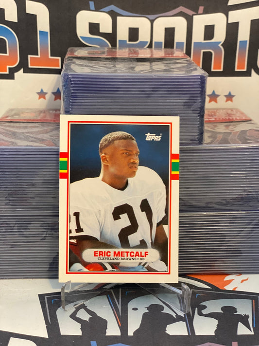 1989 Topps Traded Eric Metcalf Rookie #50T
