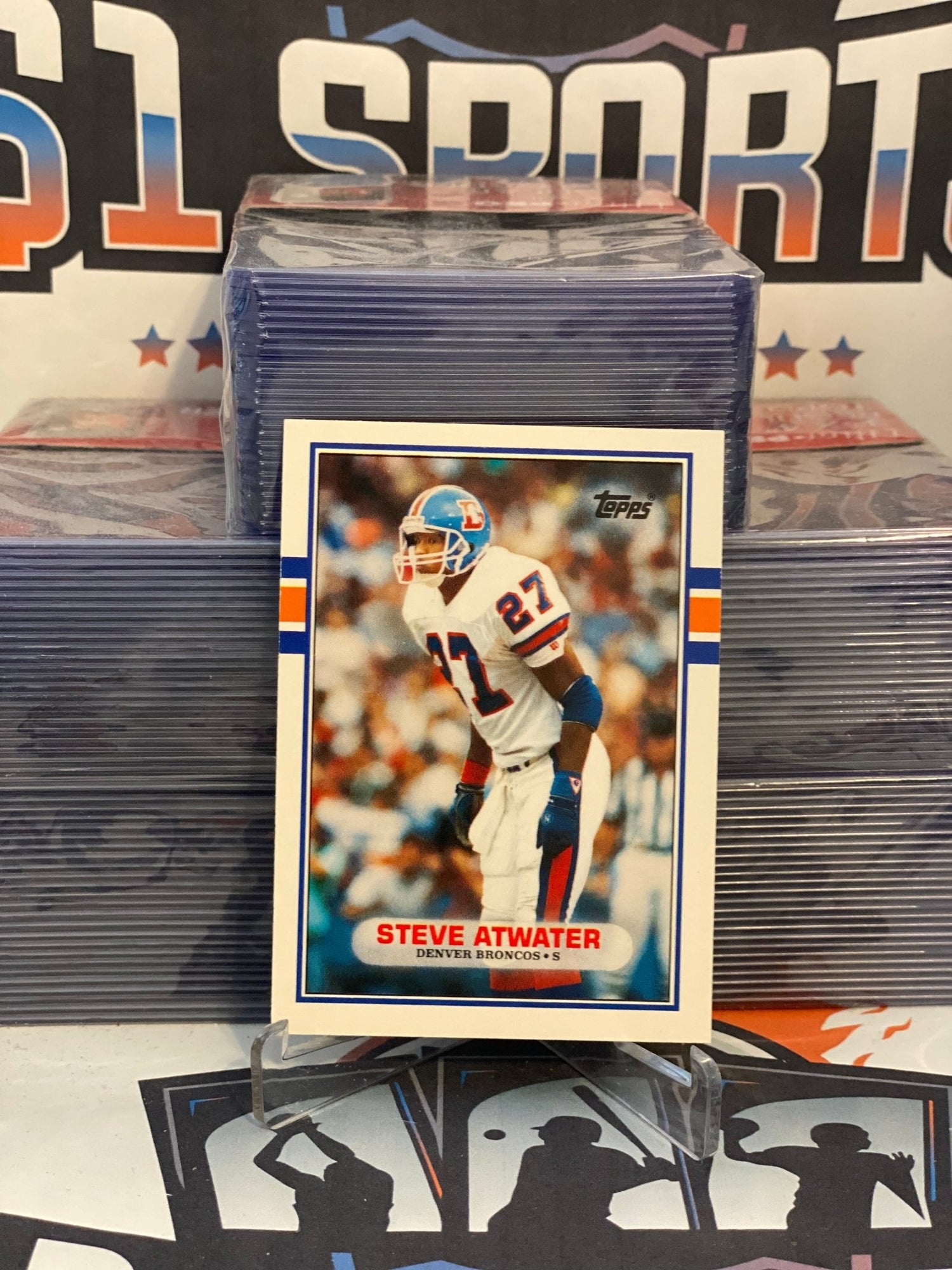 1989 Topps Traded Steve Atwater Rookie #52T