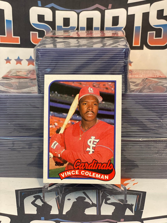 1989 Topps Vince Coleman #90