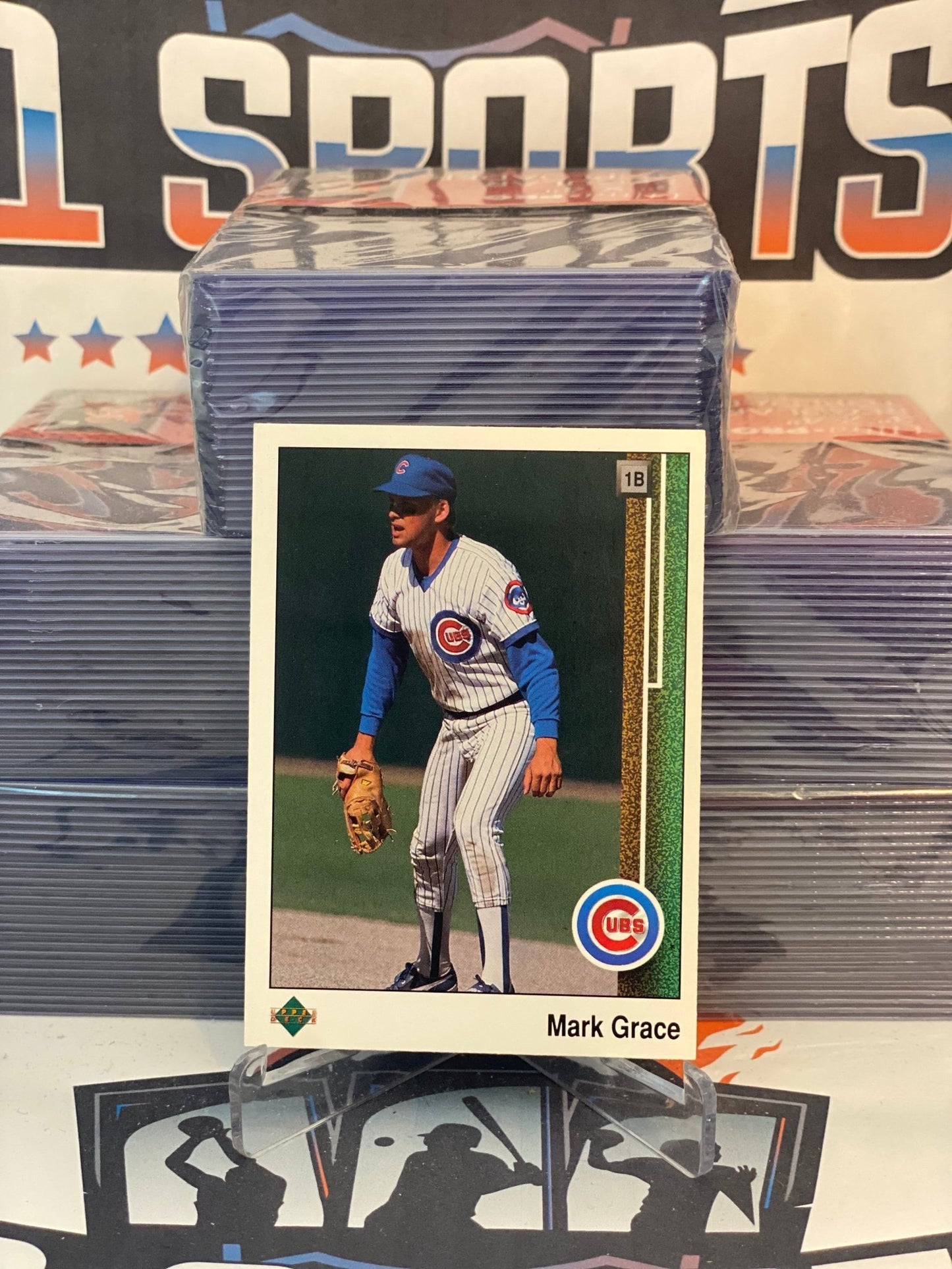 1989 Upper Deck (2nd Year) Mark Grace #140