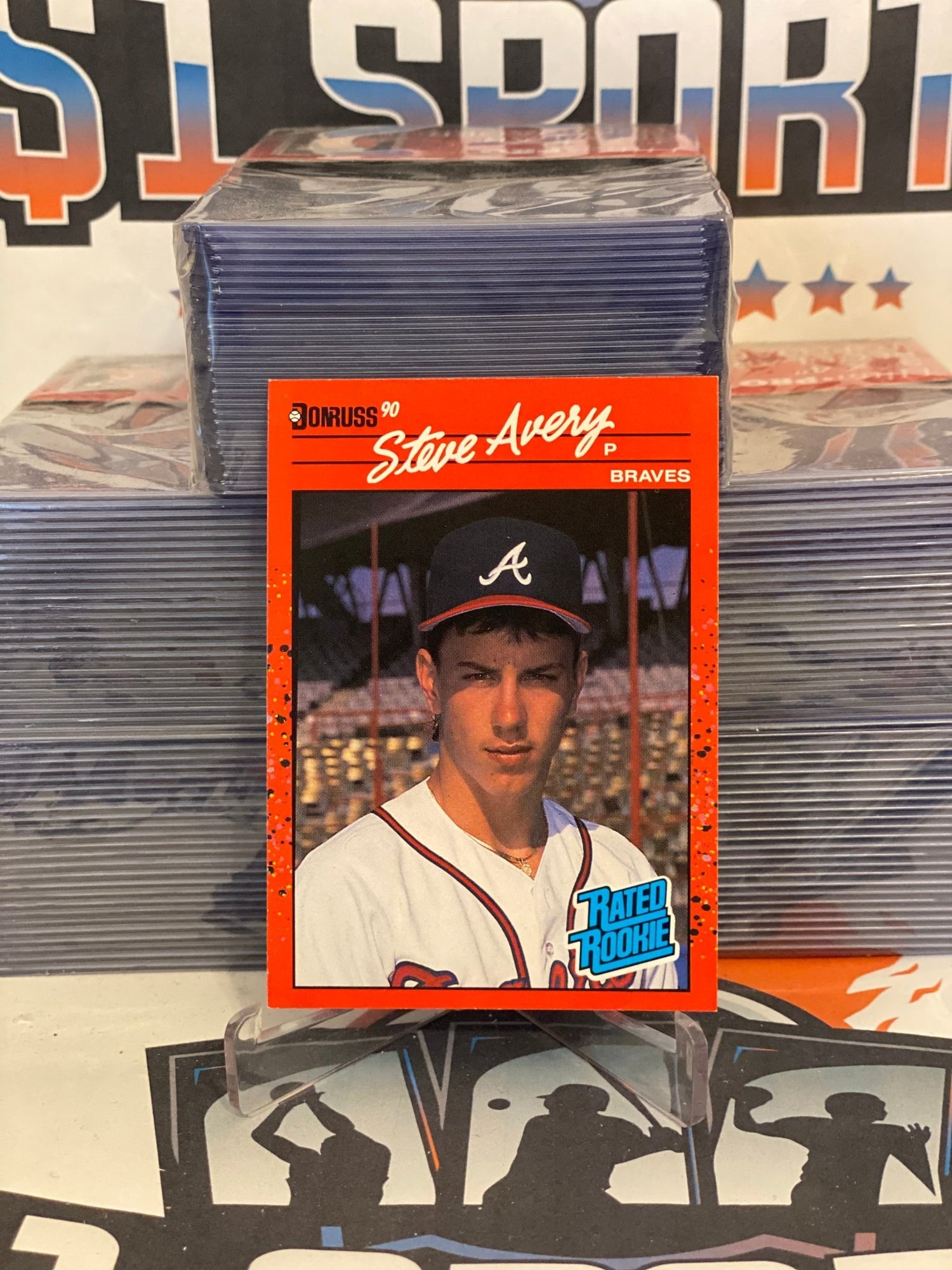 1990 Donruss (Rated Rookie) Steve Avery #39