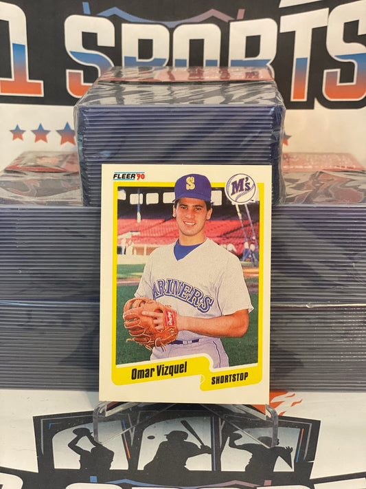 1990 Fleer (2nd Year) Omar Vizquel #528