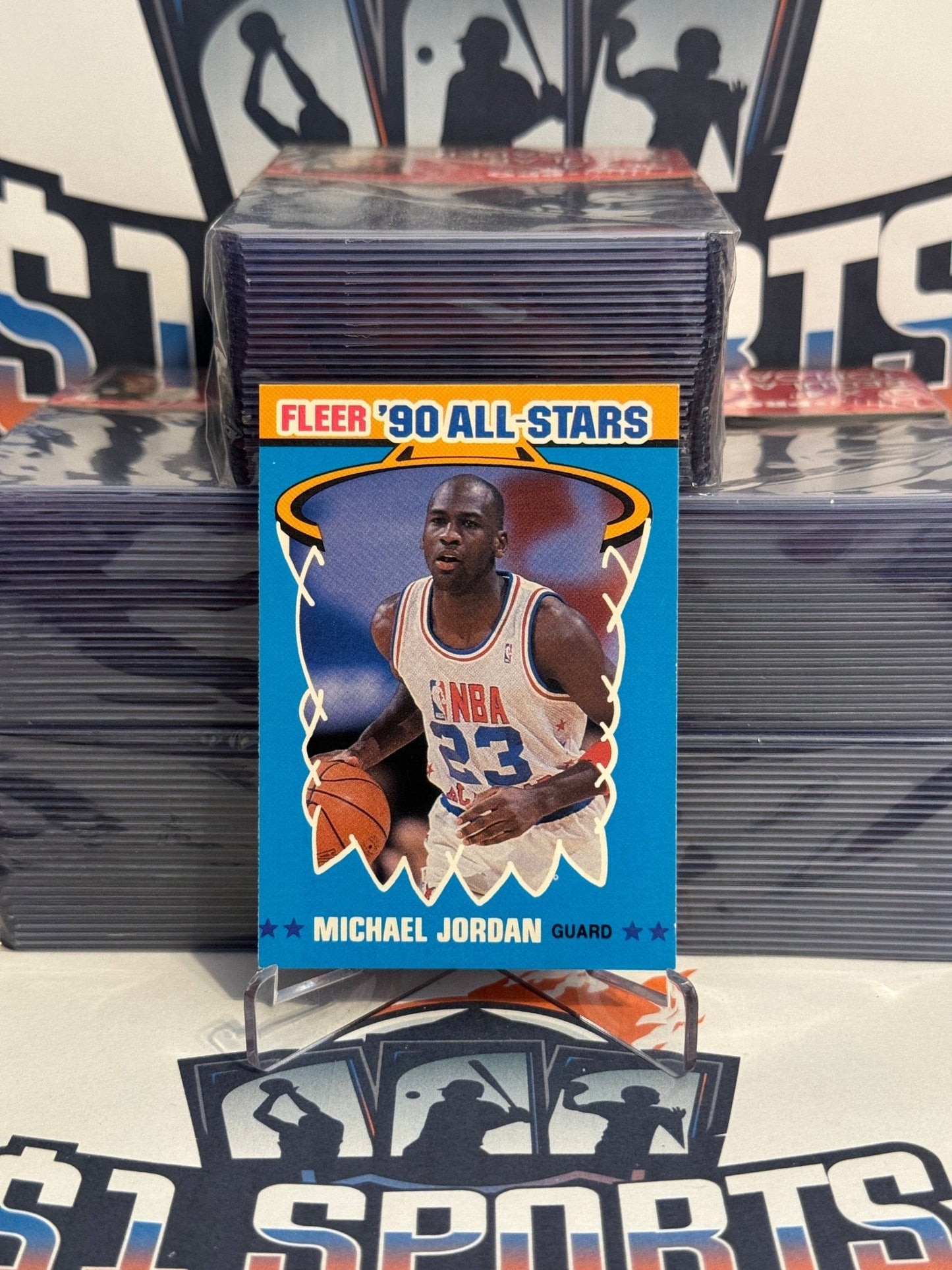 1990 Fleer (All-Stars) Michael Jordan #5