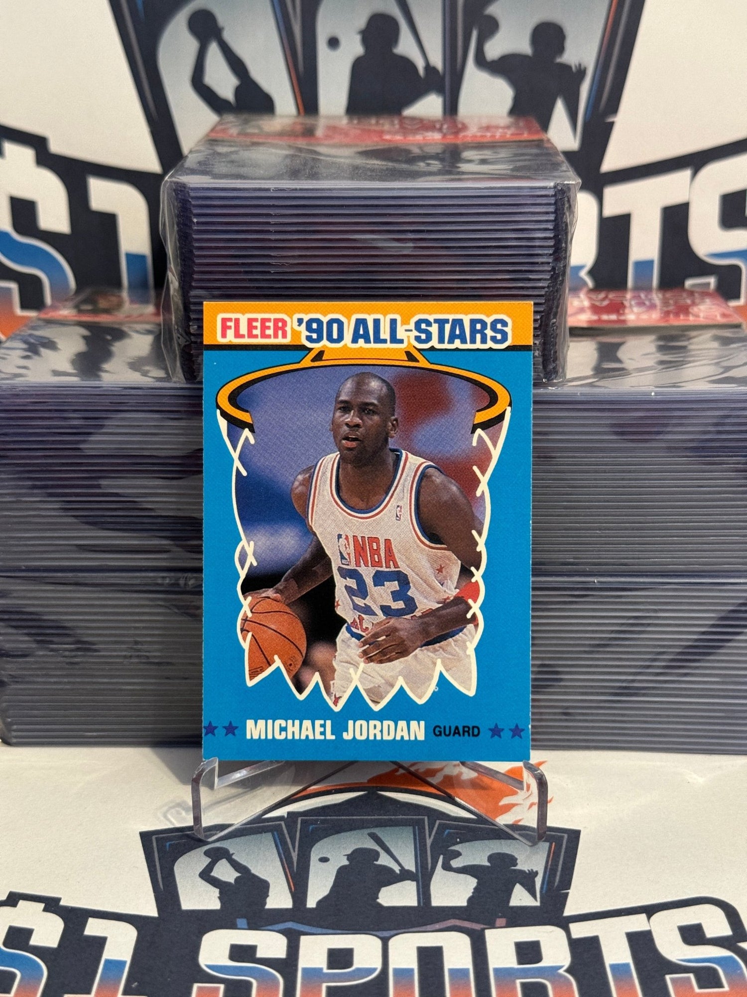 1990 Fleer (All-Stars) Michael Jordan #5