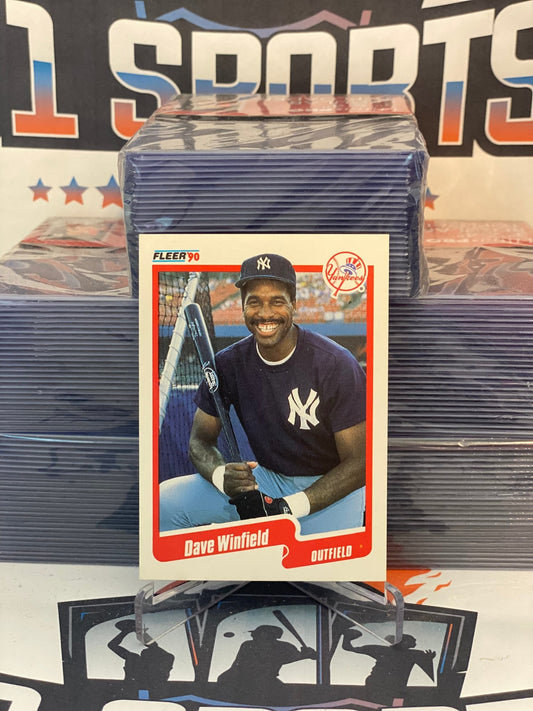 1990 Fleer Dave Winfield #458