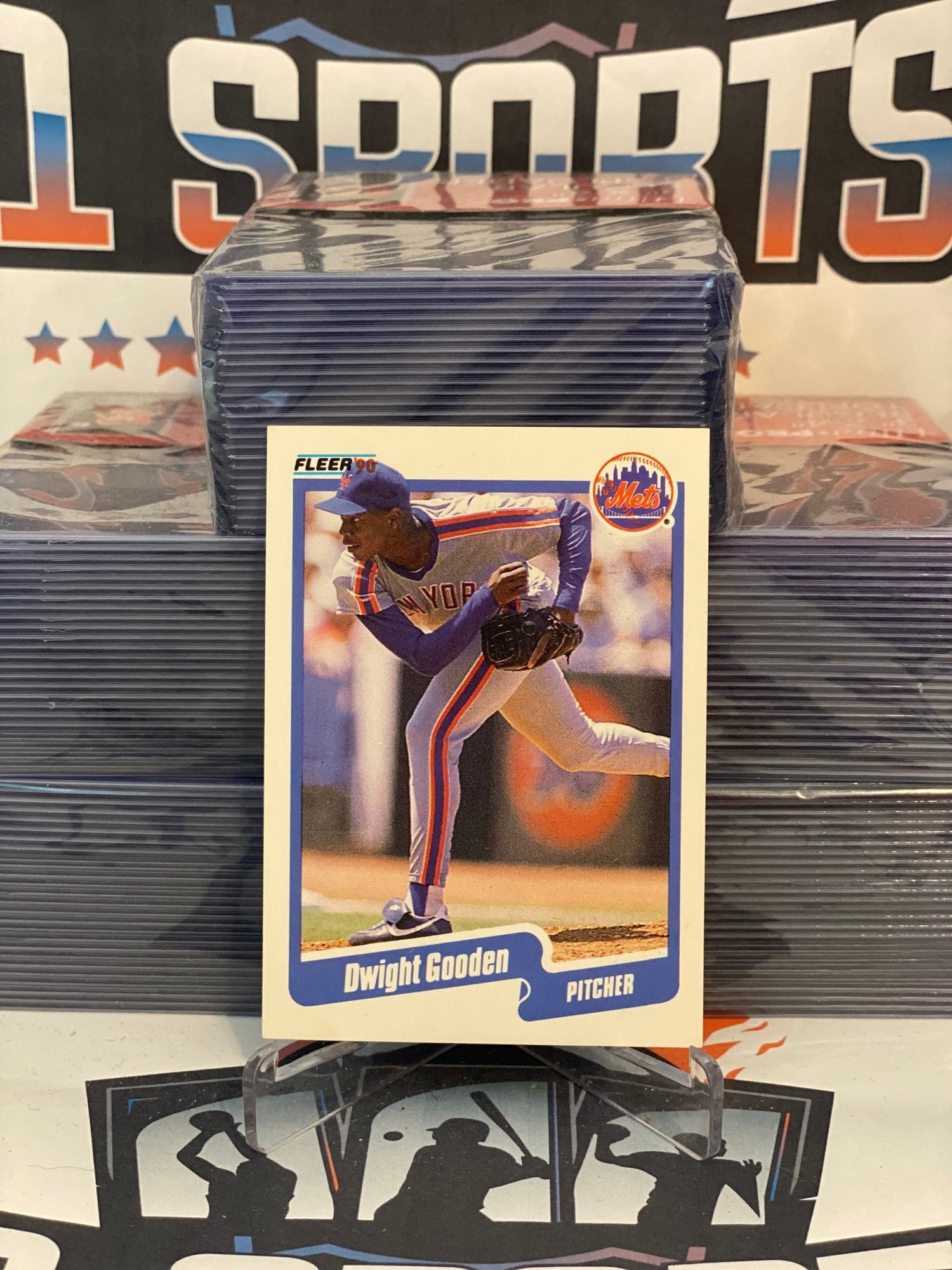 1990 Fleer Dwight Gooden #204