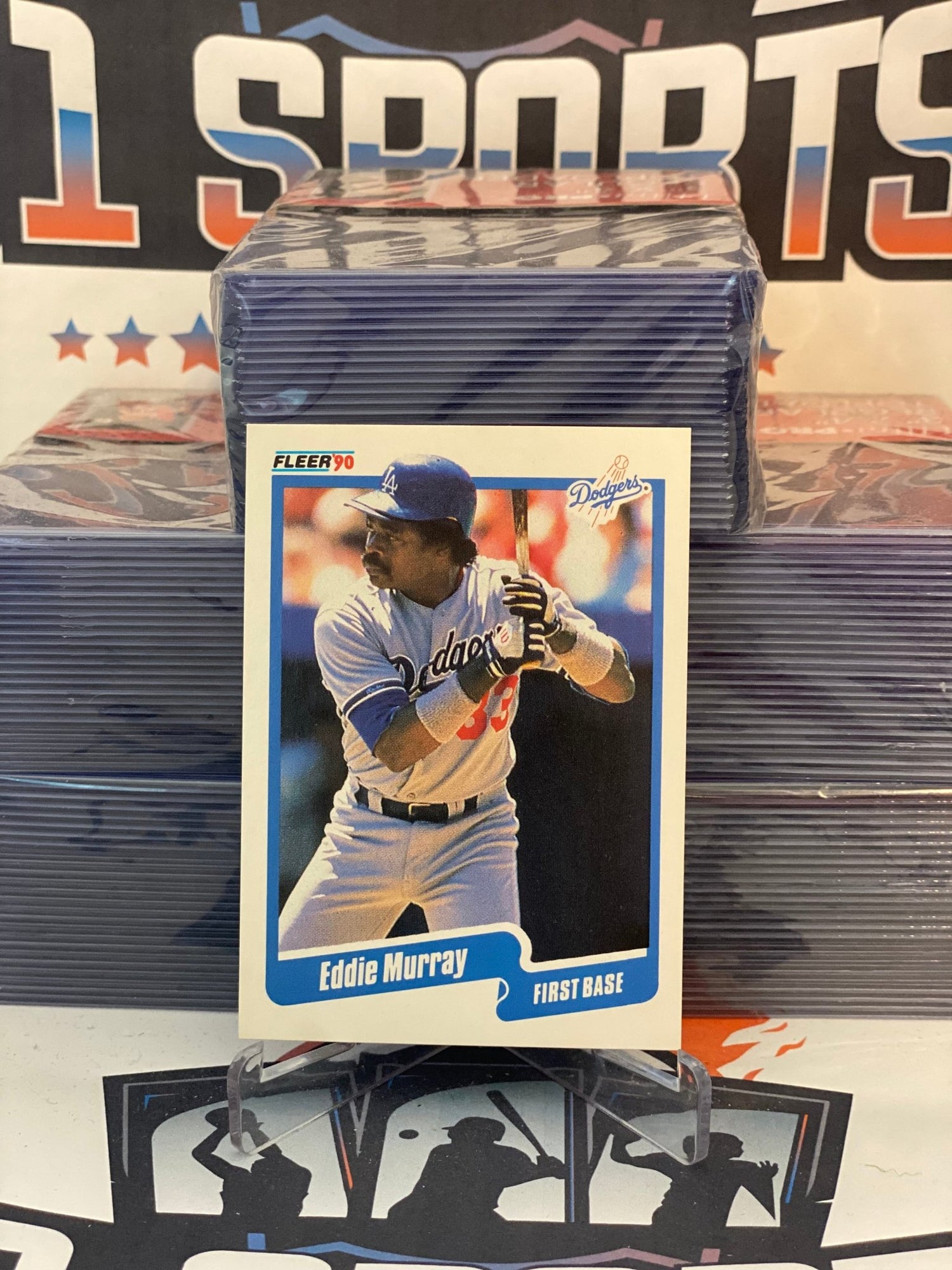 1990 Fleer Eddie Murray #404