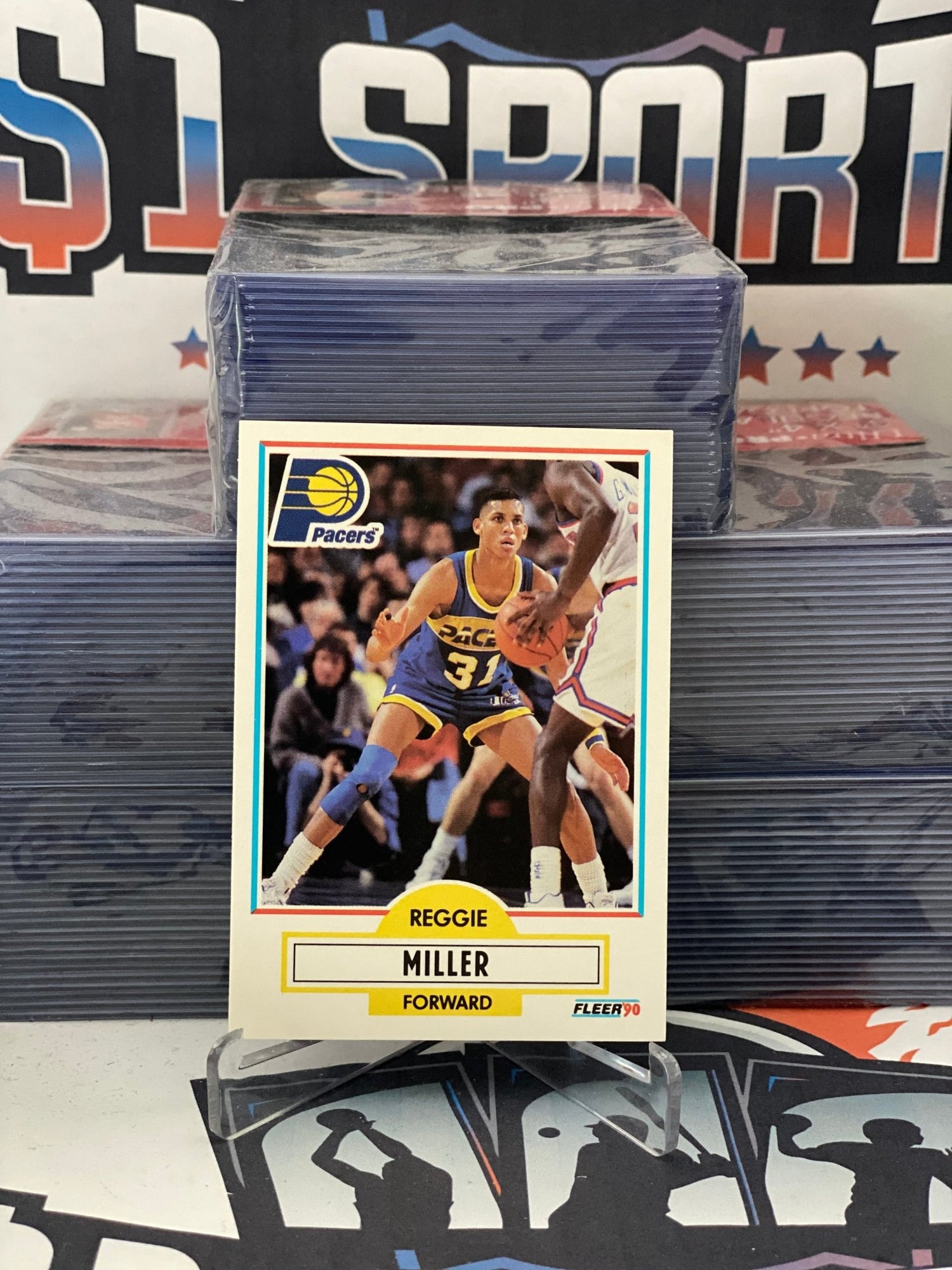 1990 Fleer Reggie Miller #78