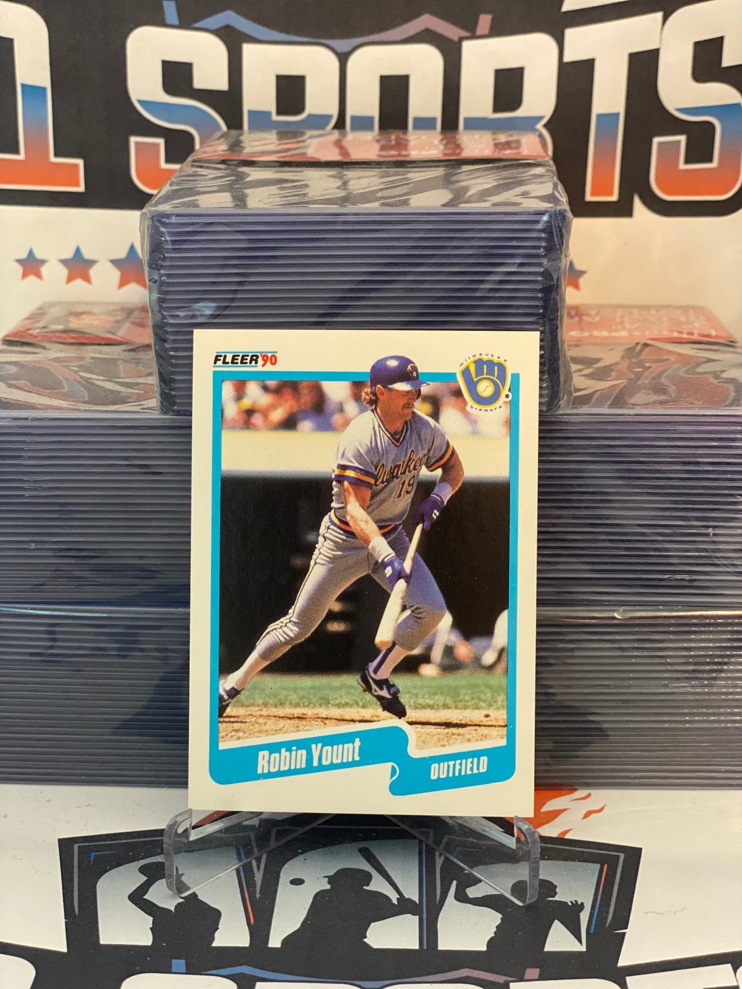1990 Fleer Robin Yount #340