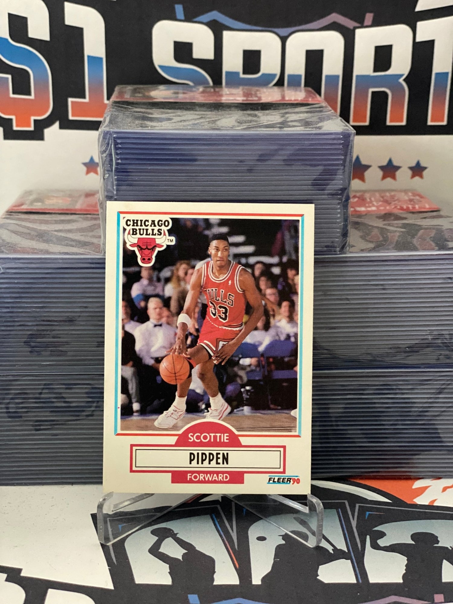 1990 Fleer Scottie Pippen #30