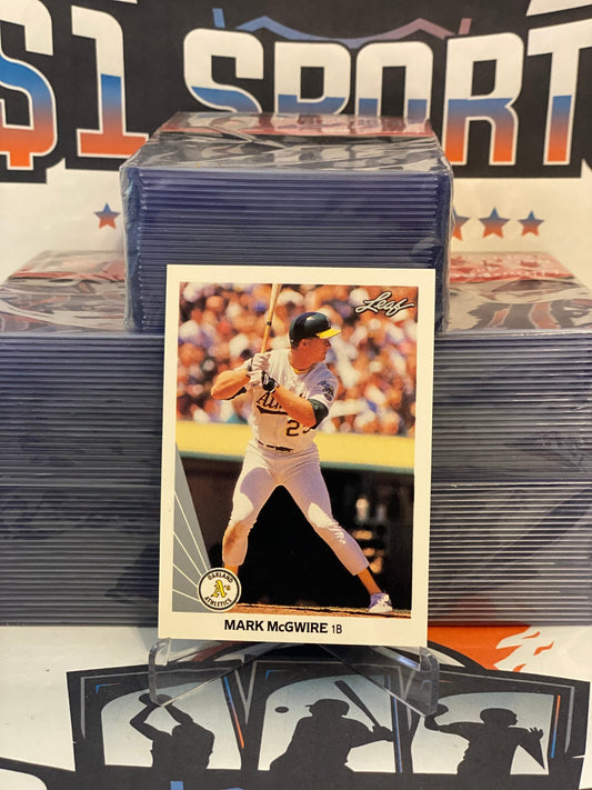 1990 Leaf Mark McGwire #62
