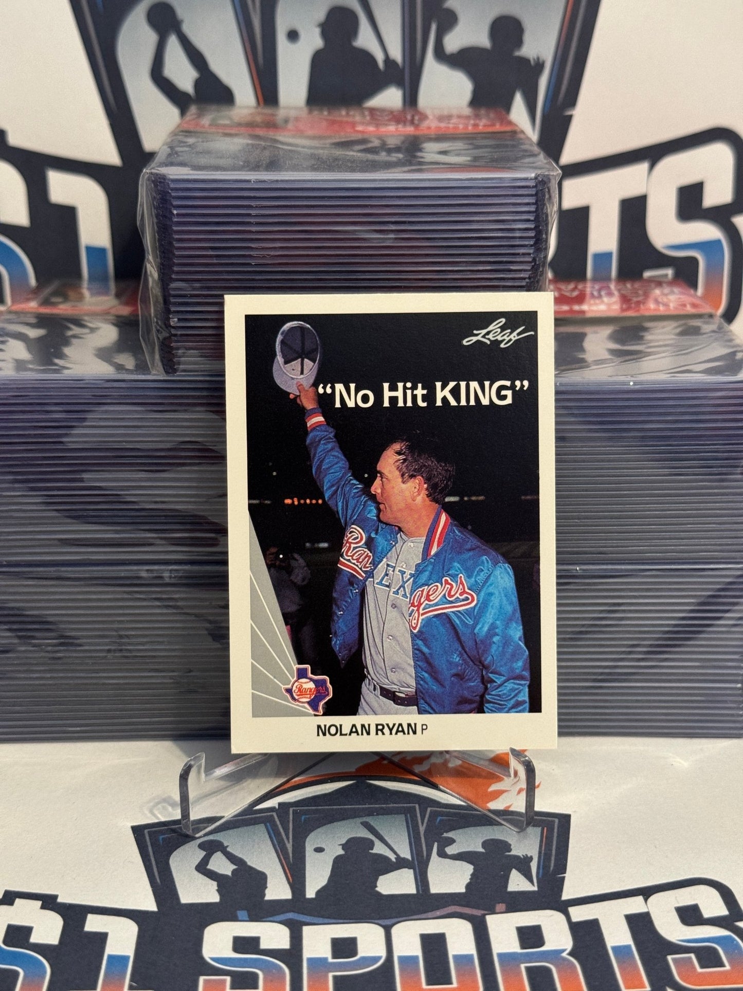 1990 Leaf (No Hit King) Nolan Ryan #265