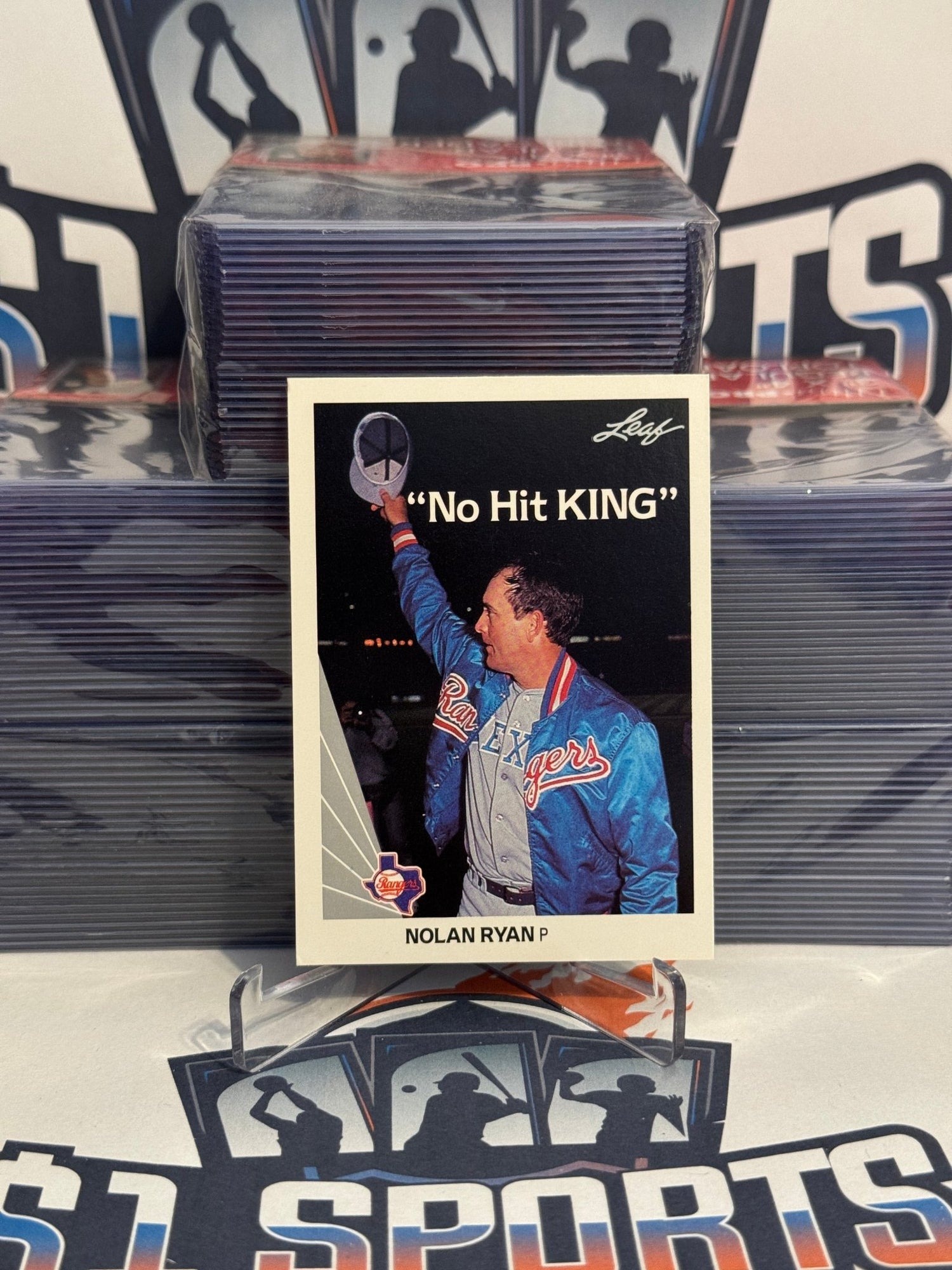 1990 Leaf (No Hit King) Nolan Ryan #265