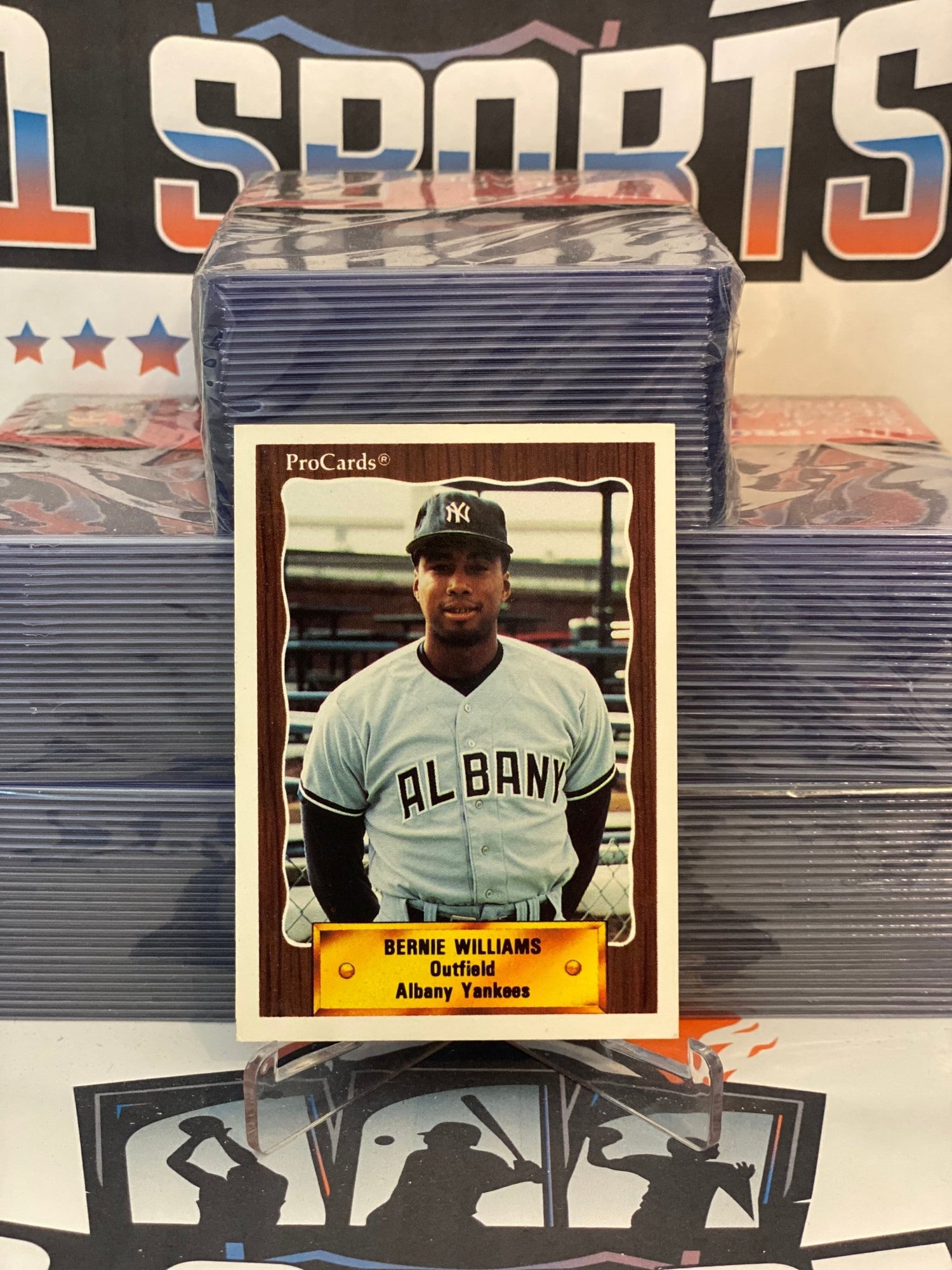 1990 Pro Cards Bernie Williams Rookie #1179