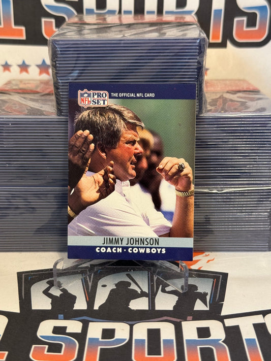 1990 Pro Set Jimmy Johnson #85