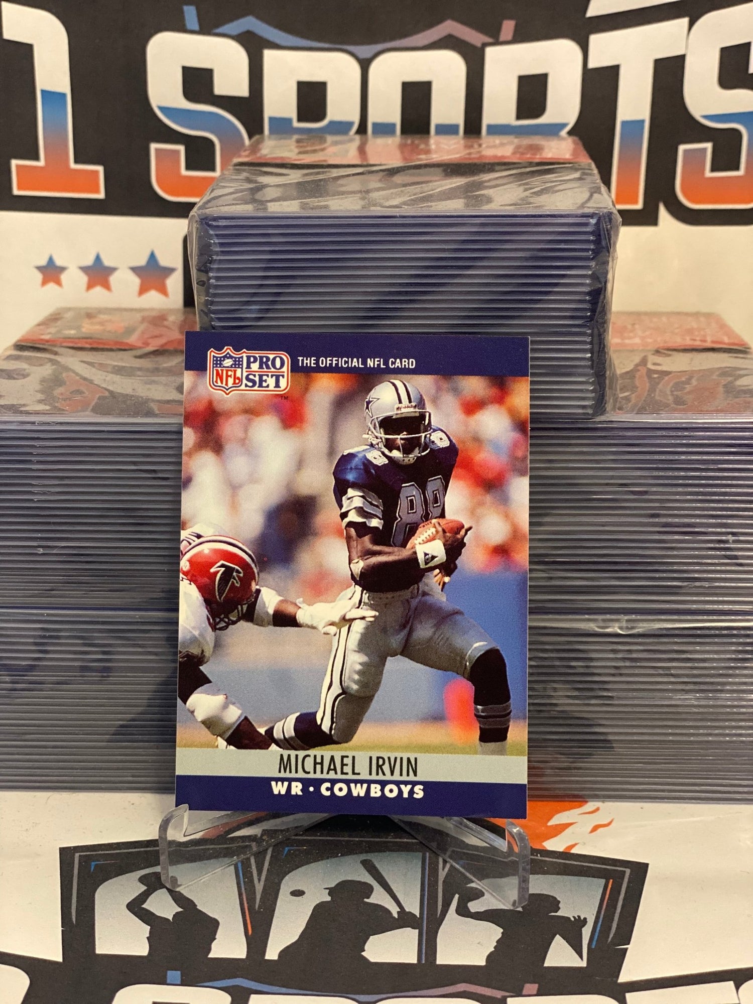 1990 Pro Set Michael Irving #79