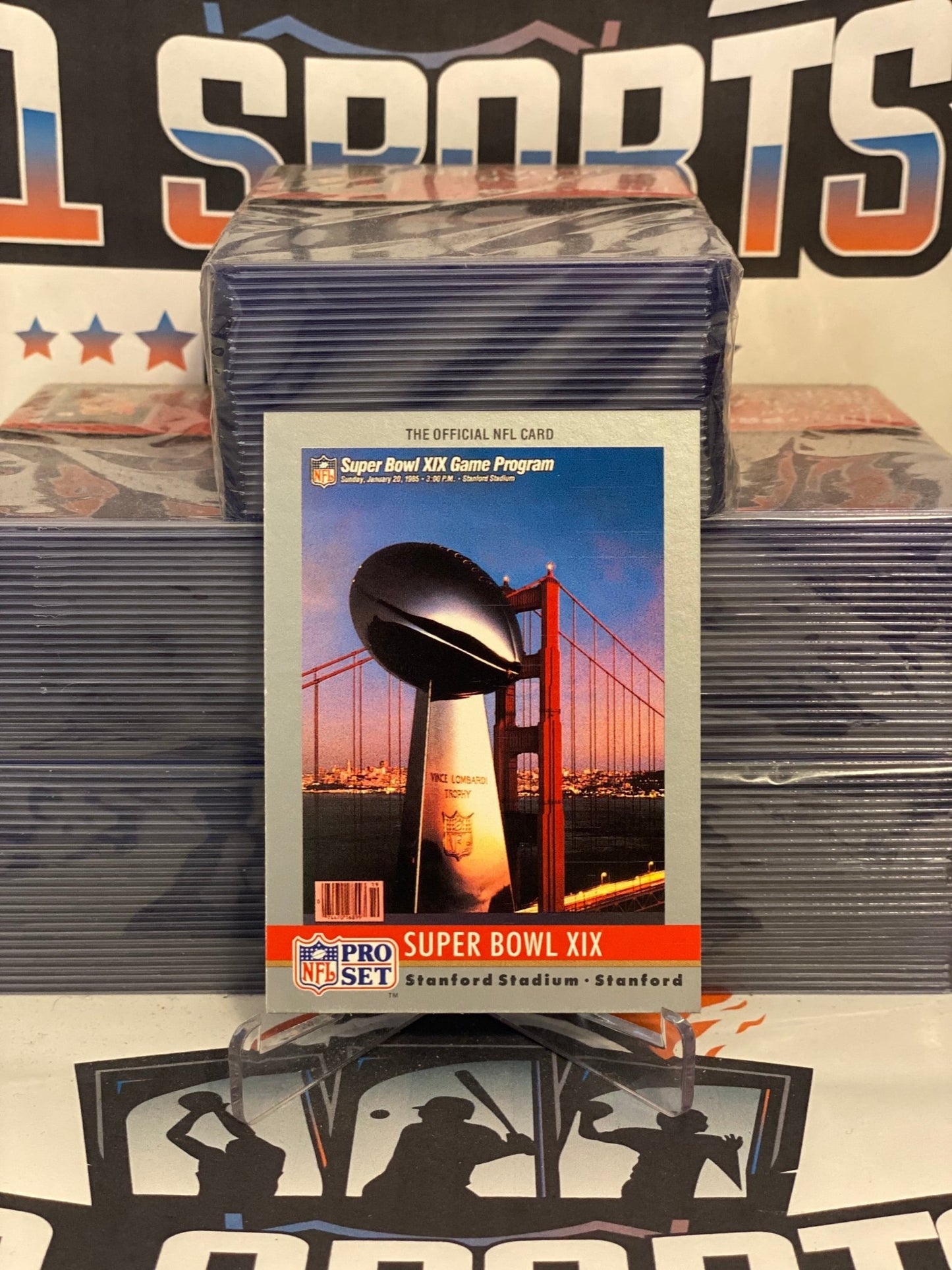 1990 Pro Set (Super Bowl Program) San Francisco 49ers #19