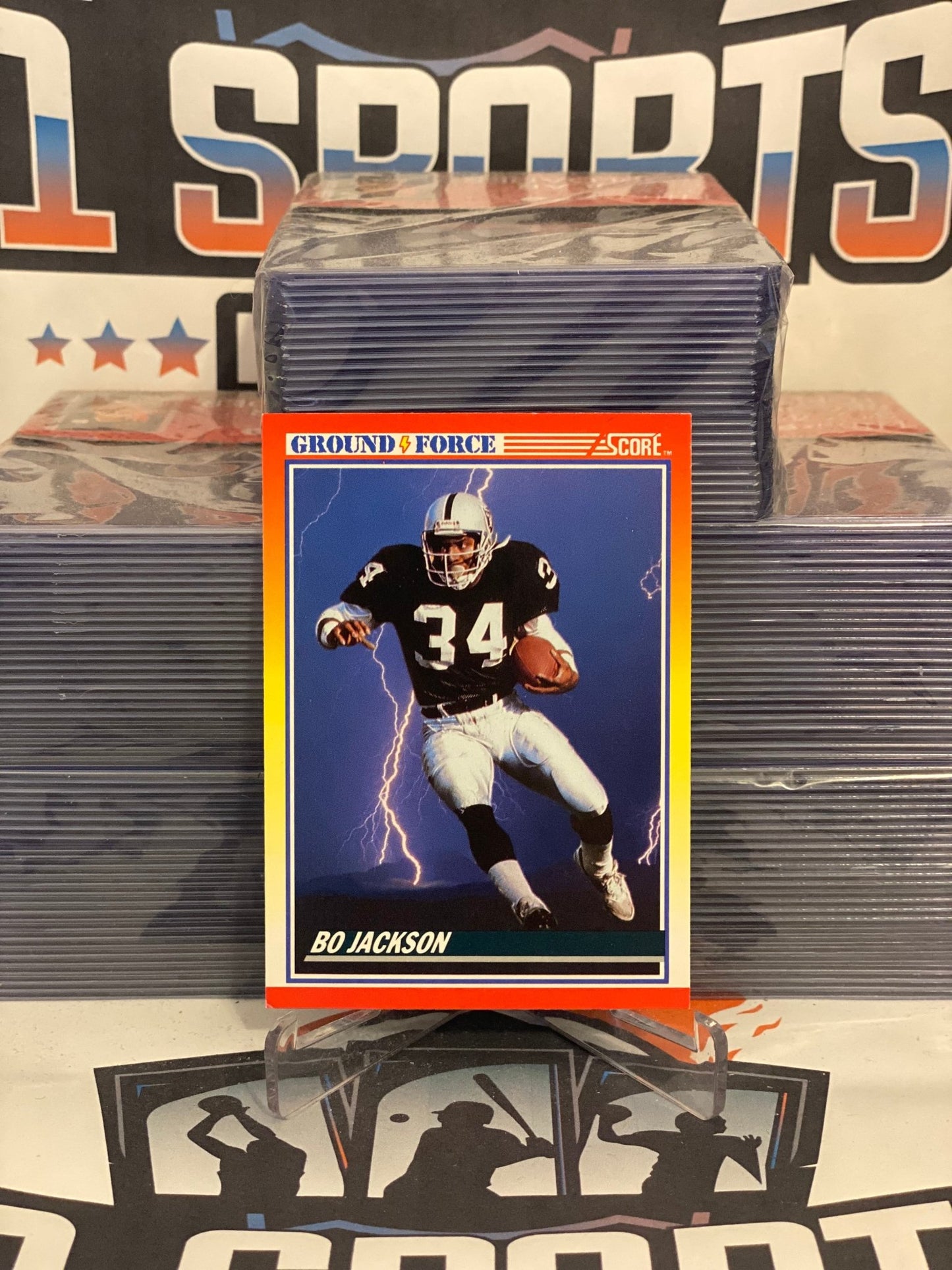 1990 Score (Ground Force) Bo Jackson #330