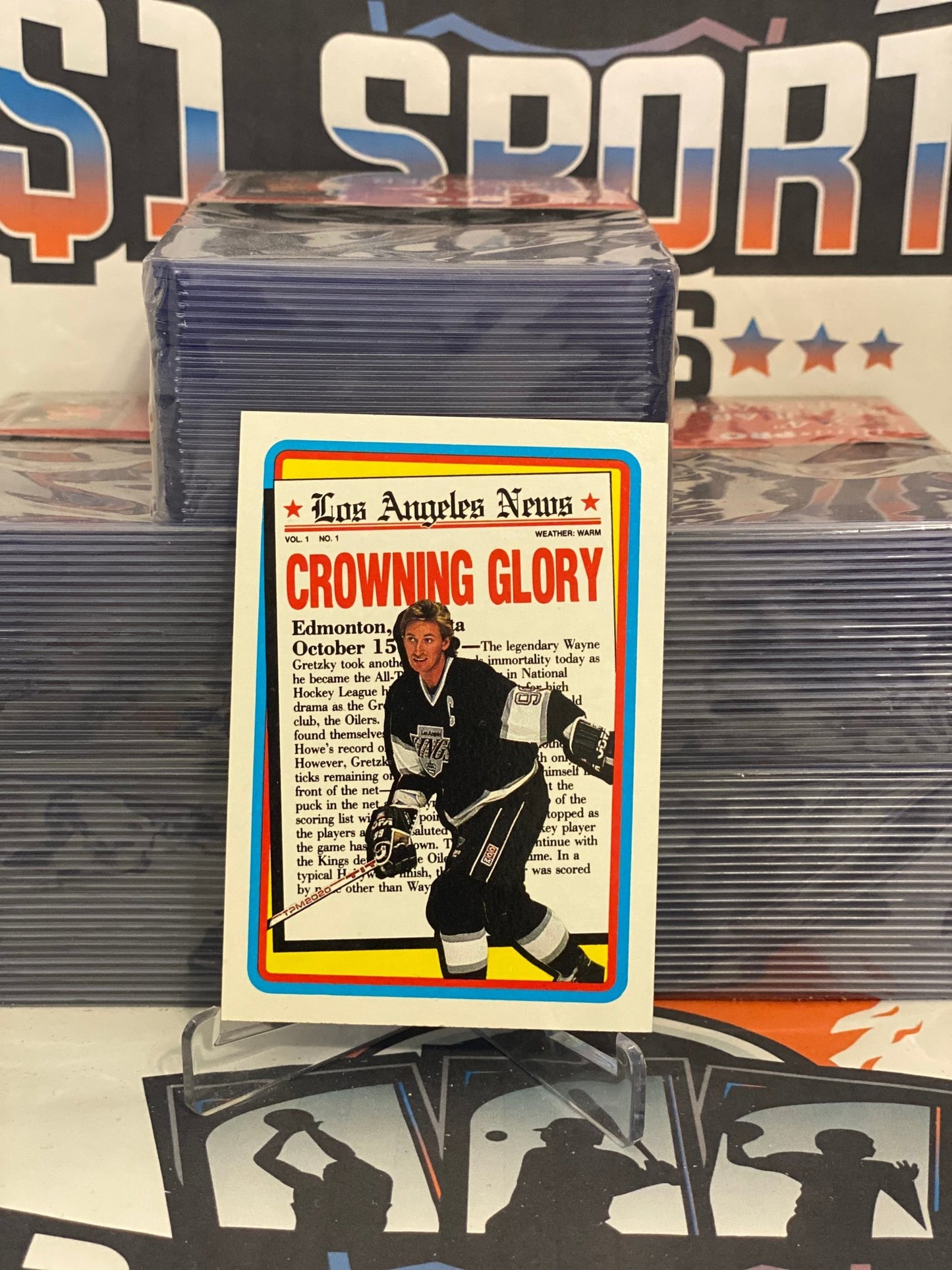 1990 Topps (LA News) Wayne Gretzky #3