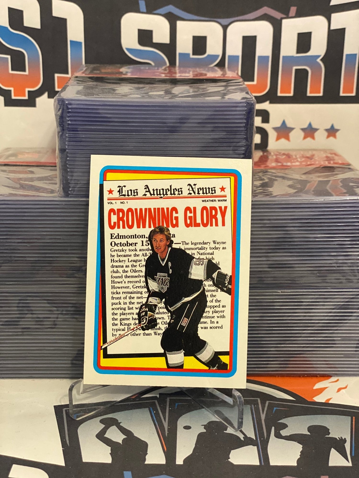 1990 Topps (LA News) Wayne Gretzky #3