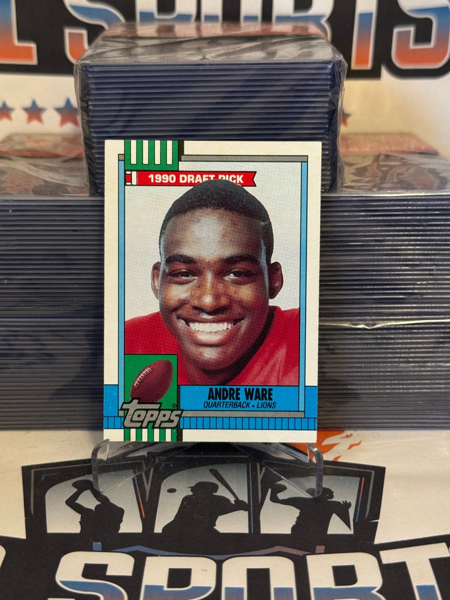 1990 Topps (Super Rookie) Andre Ware #349