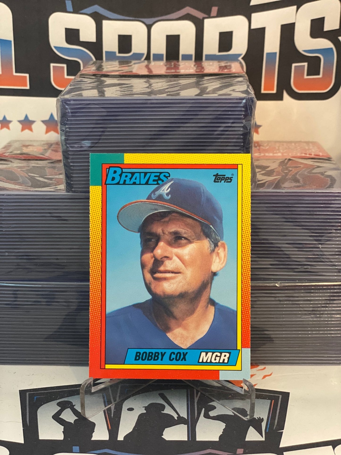 1990 Topps Traded (Braves Debut) Bobby Cox #23T