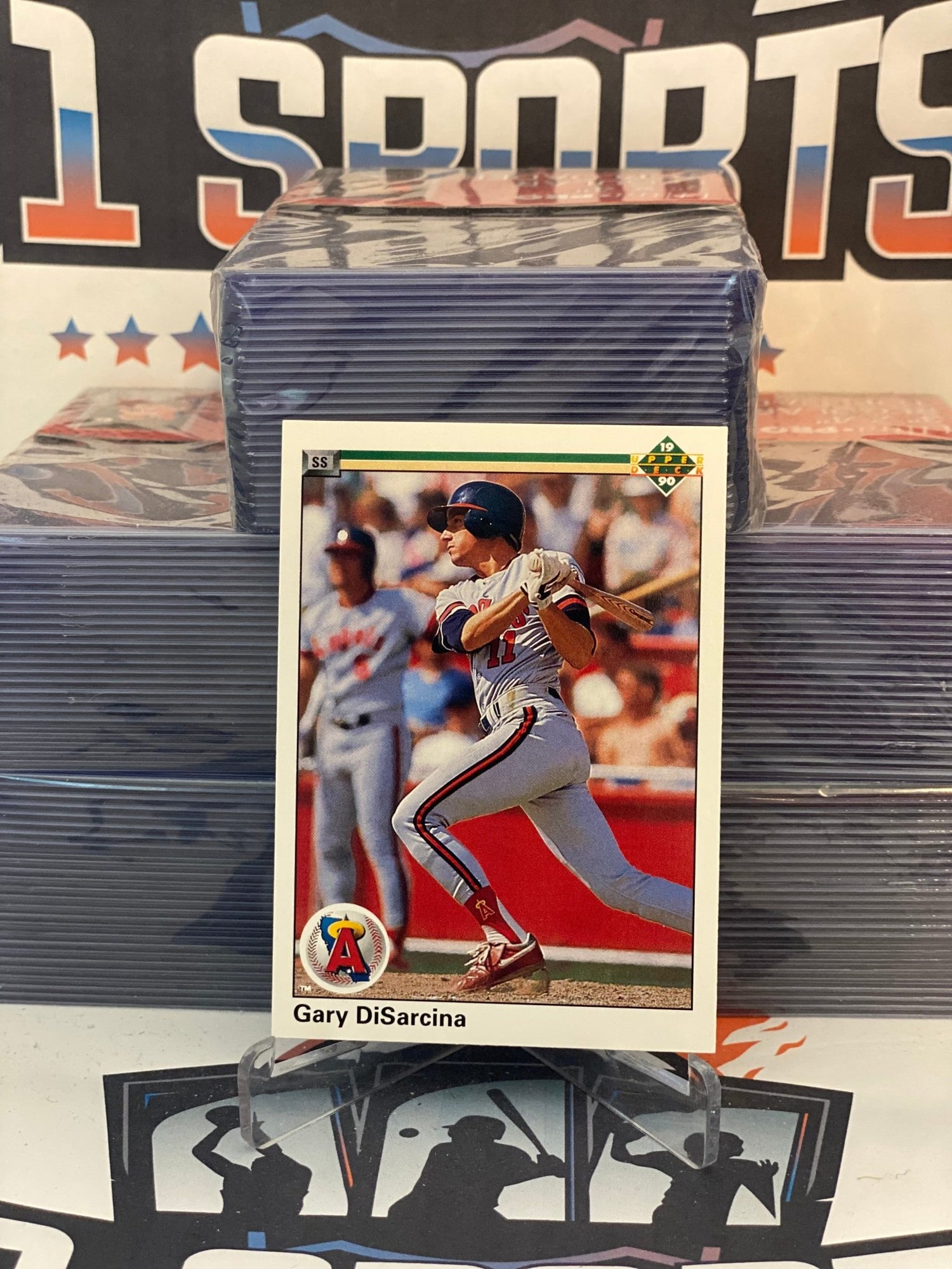 1990 Upper Deck Gary DiSarcina Rookie #761