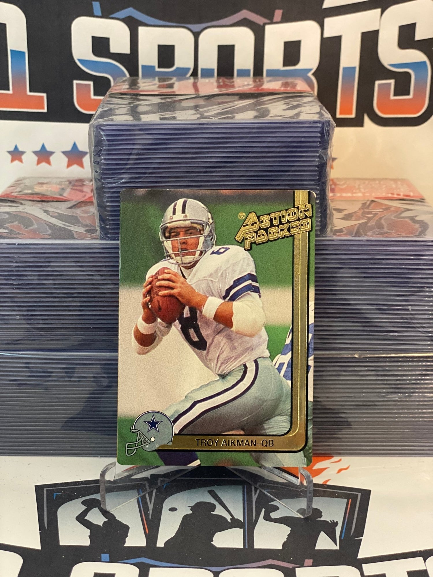 1991 Action Packed Troy Aikman #51