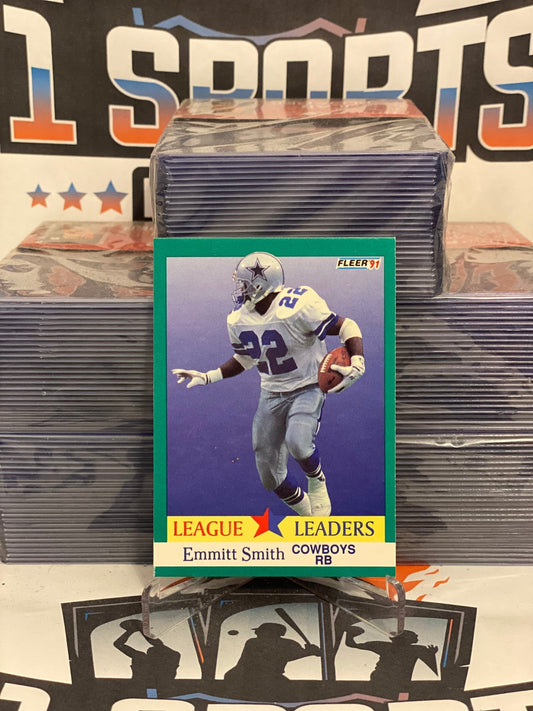 1991 Fleer (2nd Year, League Leaders) Emmitt Smith #237